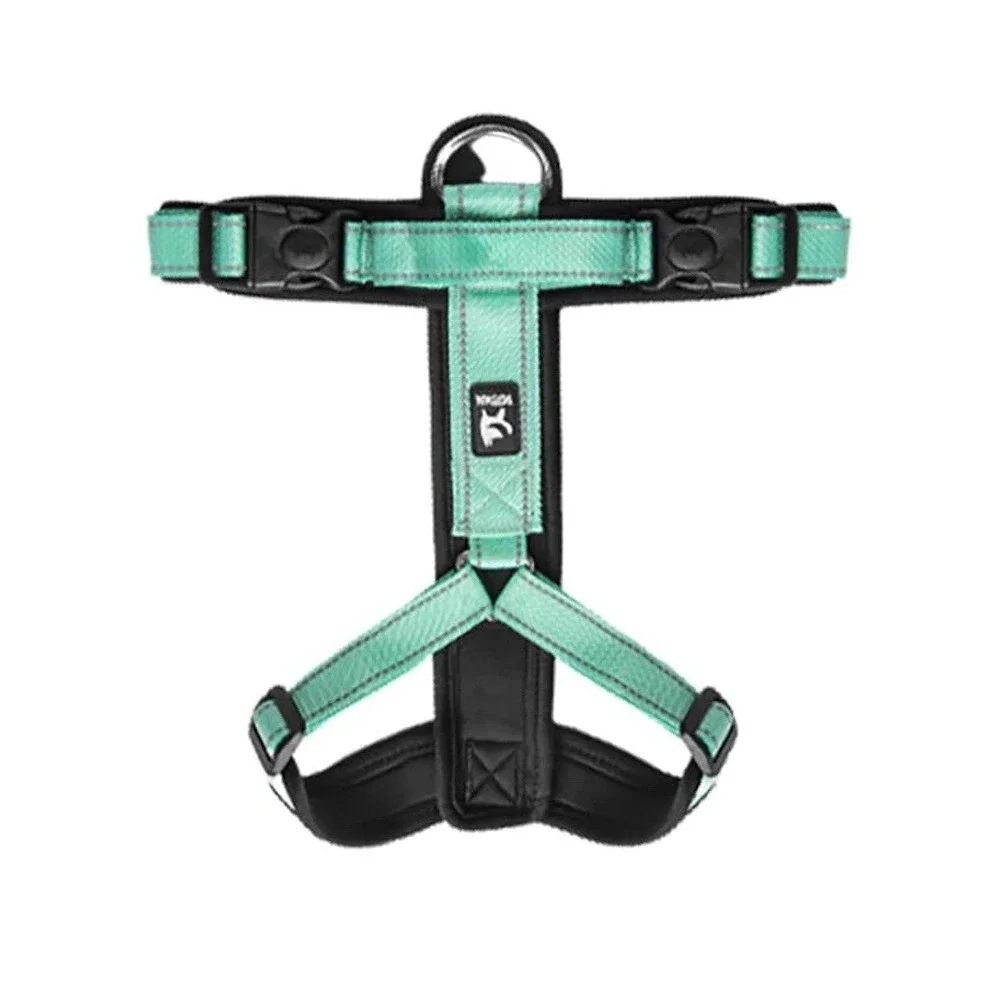 No Pull Small Dog Harness Puppy Soft Vest Harness Neck &‎ Chest Adjustable M T1